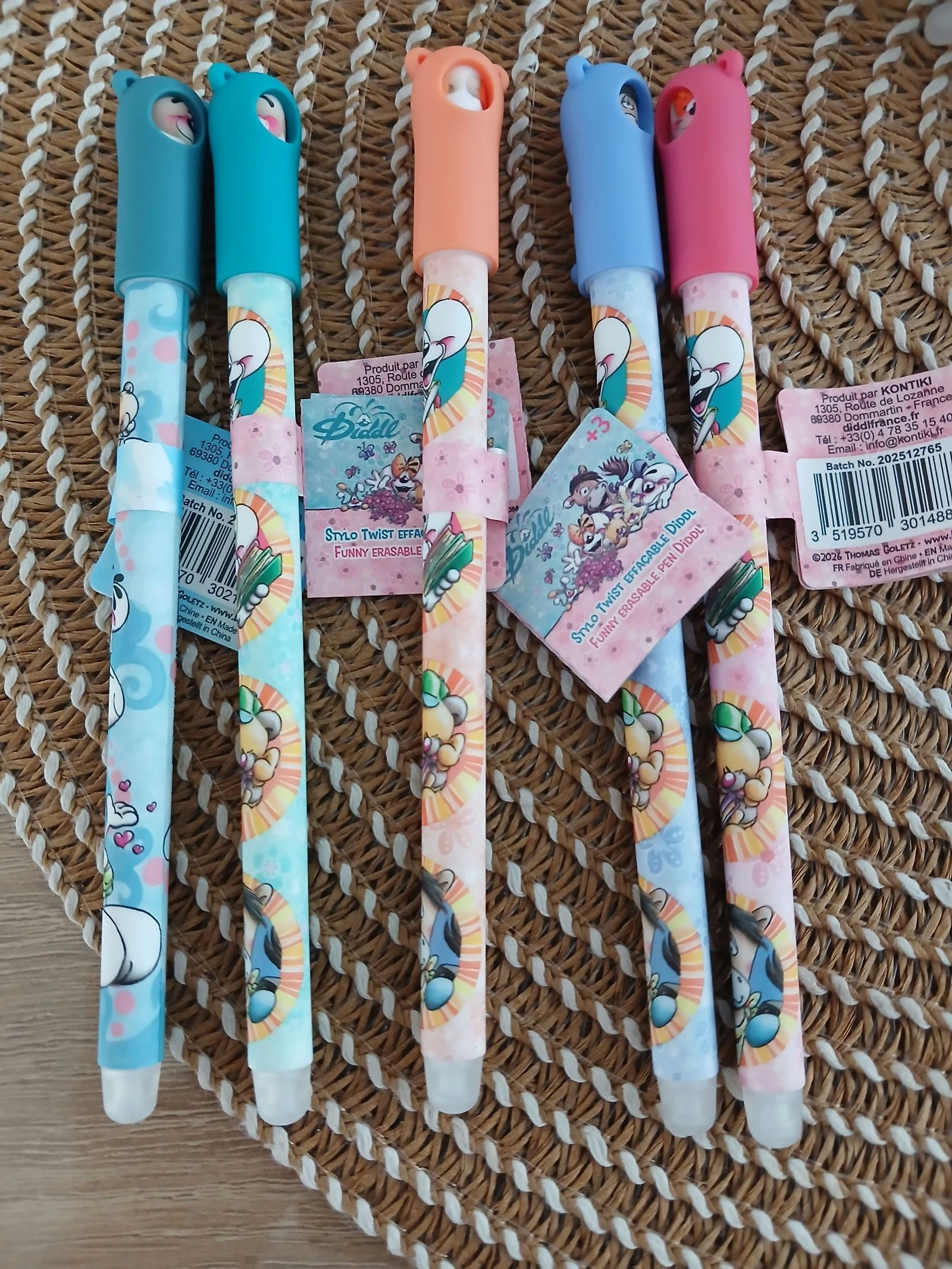 Lotes de bolígrafos borrables Diddl – photo 2